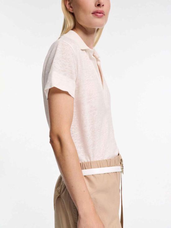 25FW 도로시 슈마허 긴팔 티셔츠 252 123201 110Camelia White Beige - DOROTHEE SCHUMACHER