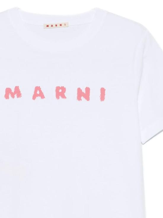 25FW 마르니 반팔 티셔츠 THJE0293P8USCX42S1W01 LILY WHITE - MARNI