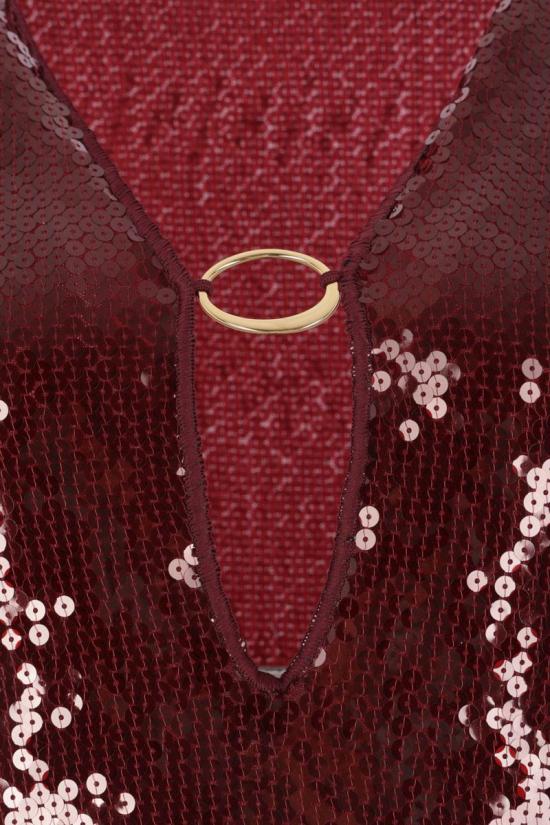 25FW 오세리 숏 원피스 AKF257BURGUNDY PURPLE - OSÉREE