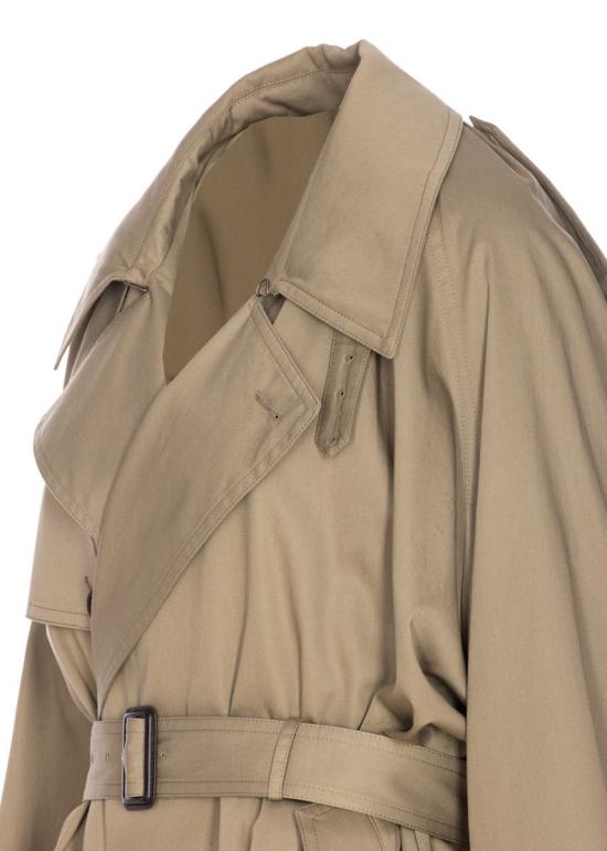 25FW 발렌시아가 벨트 더블 브레스티드 트렌치코트  839117TSP139772 BEIGE EXPLORER - BALENCIAGA