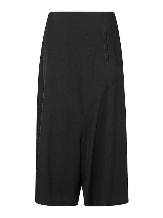 25FW 요지 야마모토 팔라초 팬츠 YBP051001 Black - YOHJI YAMAMOTO