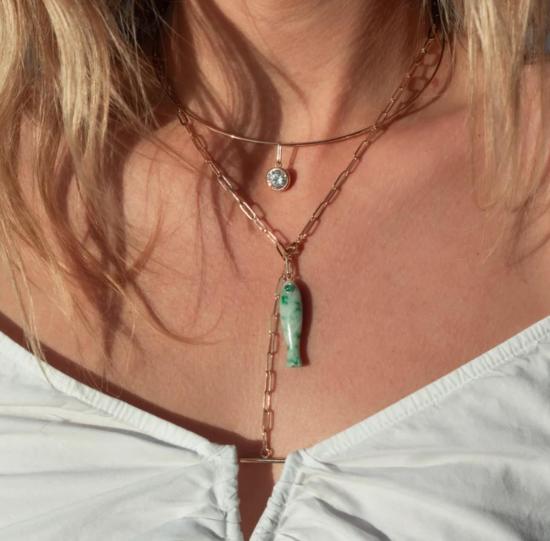  탯치 목걸이/팬던트 댓치 도티 매력 - THATCH