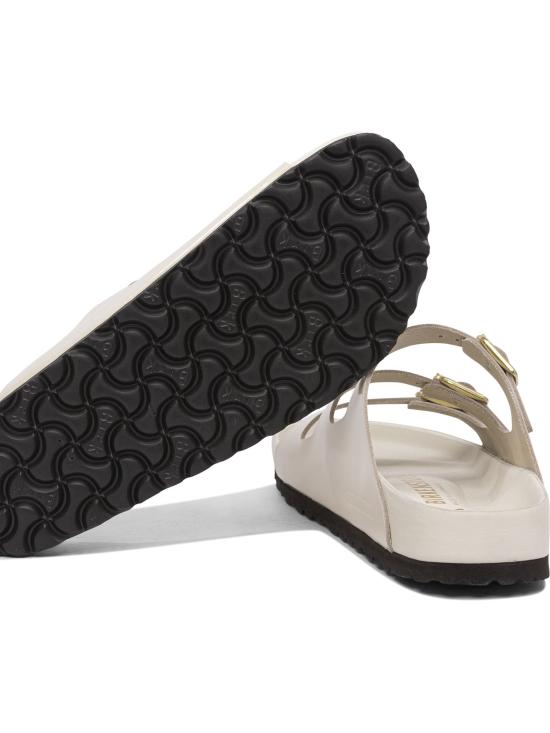 25SS 버켄스탁 플로리다 프레쉬 하이 샤인 1029355ECRU WHITE - BIRKENSTOCK