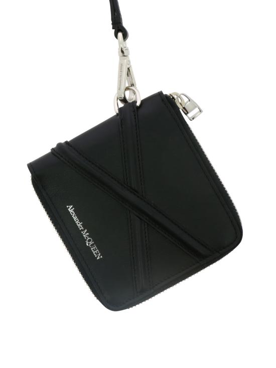 25FW 알렉산더 맥퀸 남성지갑 7263191AAD01000 BLACK - ALEXANDER MCQUEEN