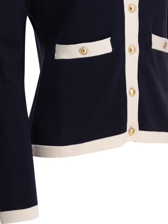 25SS 이네스 드 라 프레상쥬 스웨터 14K047CO105P292 BLUE - INES DE LA FRESSANGE