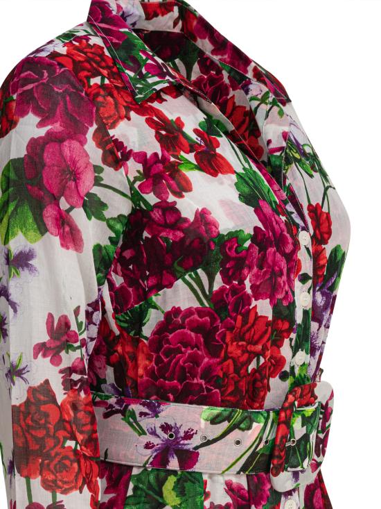 25SS 사만다 성 미디 원피스 ASTERBUGANVILLEWHITEROSE PINK - SAMANTHA SUNG