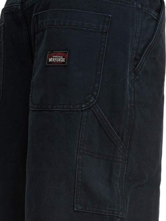 25SS 스투시 스트레이트 팬츠 1123270001BLACK - STUSSY