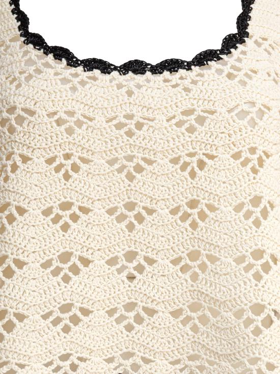 25FW 짐머만 민소매 티셔츠 3549TSS251CRBL BEIGE - ZIMMERMANN