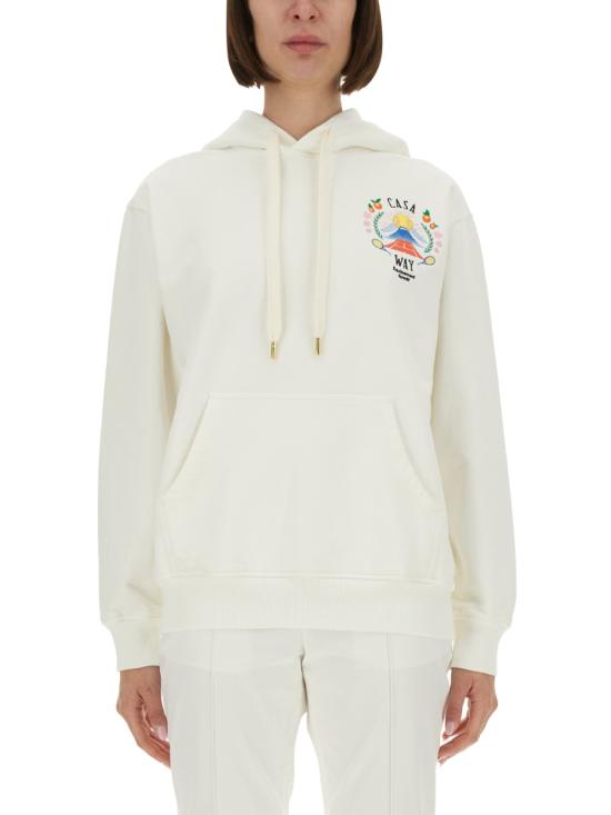 25FW 카사블랑카 스웨터 WPF25JTP362 01CASAWAYMOUNTAIN IVORY