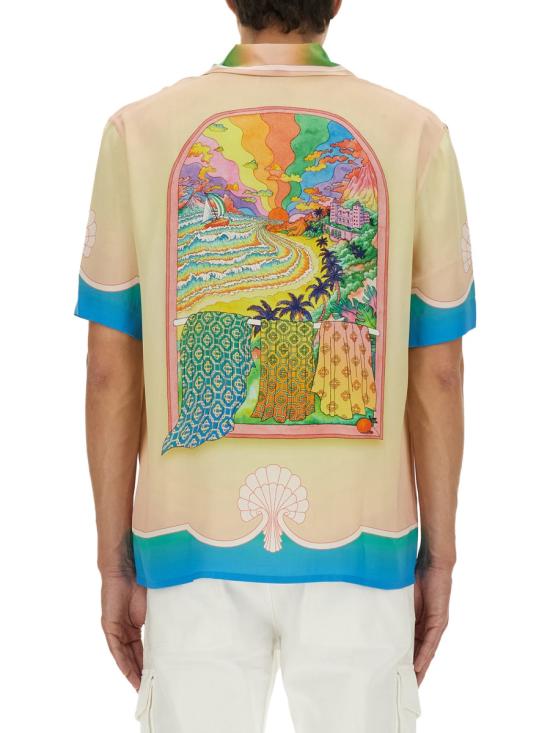 25FW 카사블랑카 반팔 셔츠 MPF25SH003 09LUCIDDREAMS MULTICOLOUR - CASABLANCA