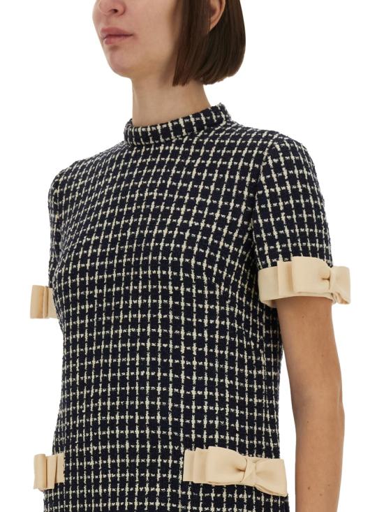 25FW 발렌티노 가라바니 숏 원피스 7B3VAFH79E4 671 BLUE - VALENTINO GARAVANI