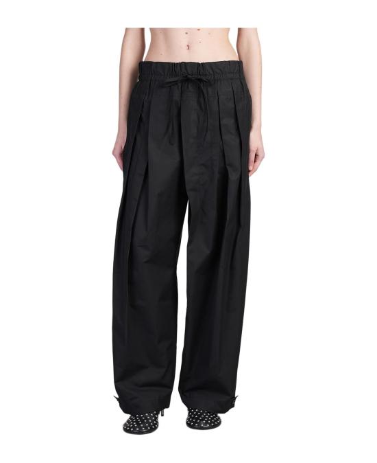 25SS 질샌더 스트레이트 팬츠 J02KA0221J45002001 NEGRO