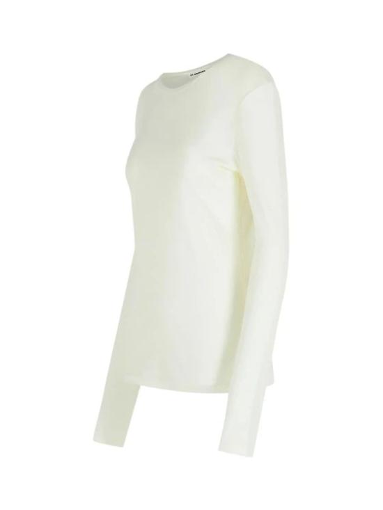 25SS 질샌더 긴팔 티셔츠 J03FV0117J20145100 BLANCO - JIL SANDER