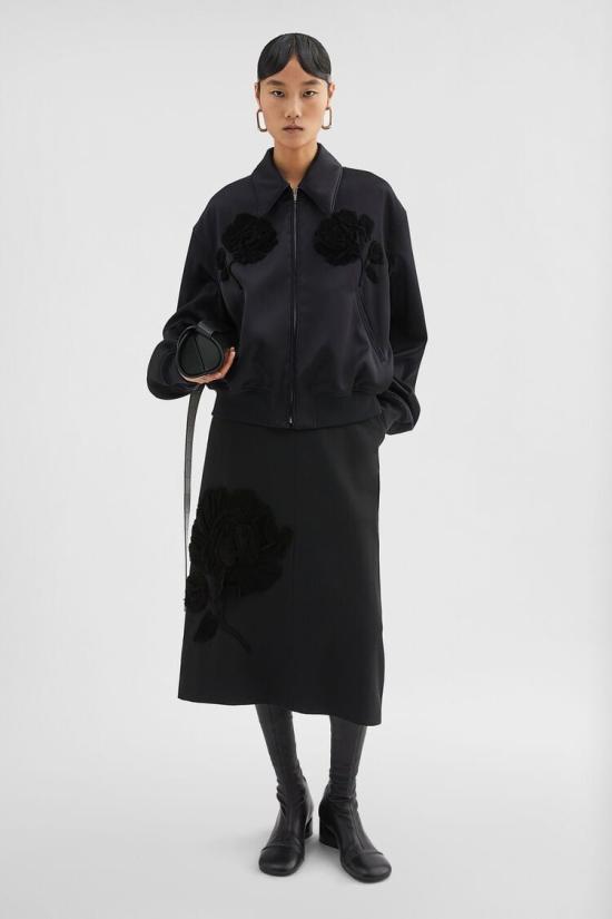 25SS 질샌더 자켓 J03SW0007J65329001 NEGRO