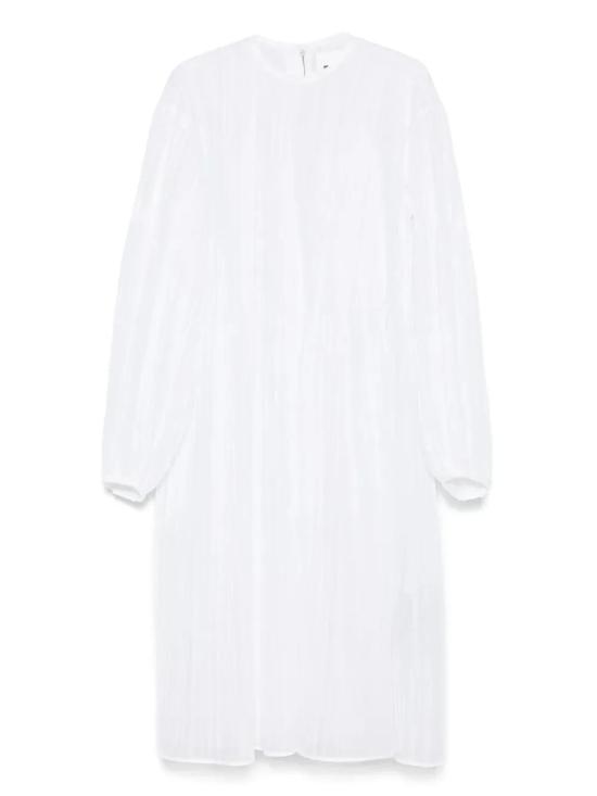 25SS 질샌더 미디 원피스 J02CT0464J45014100 BLANCO