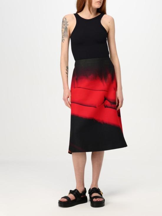 25SS 질샌더 미디 스커트 J03MA0239J40228976 MULTICOLOR - JIL SANDER