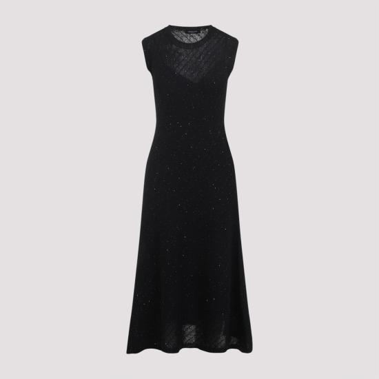 25FW 파비아나 필리피 미디 원피스 ABD215F153 825 BLACK - FABIANA FILIPPI