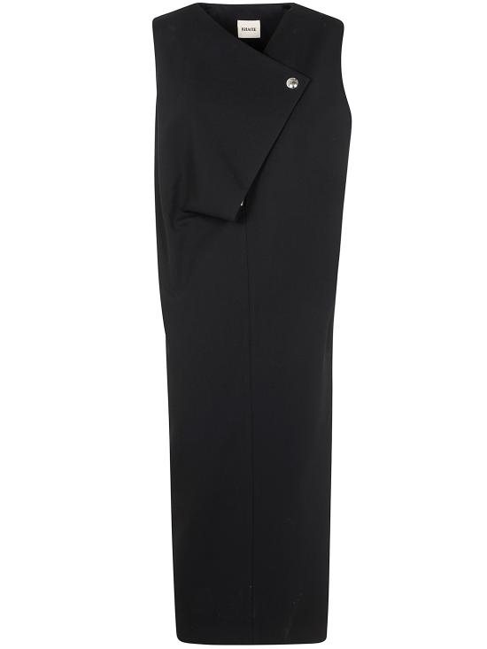 25SS 케이트 미디 원피스 54944201 200 BLACK