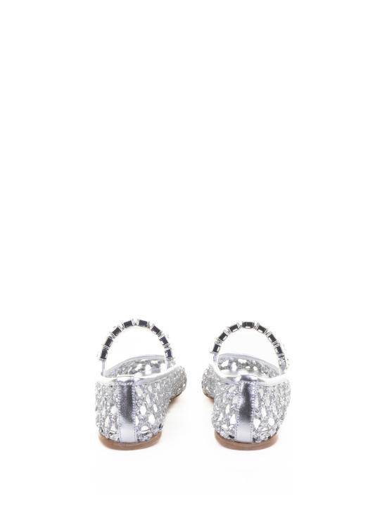 25SS 카사데이 플랫 슈즈 1A290J0101C28019700ARGENTO SILVER - CASADEI