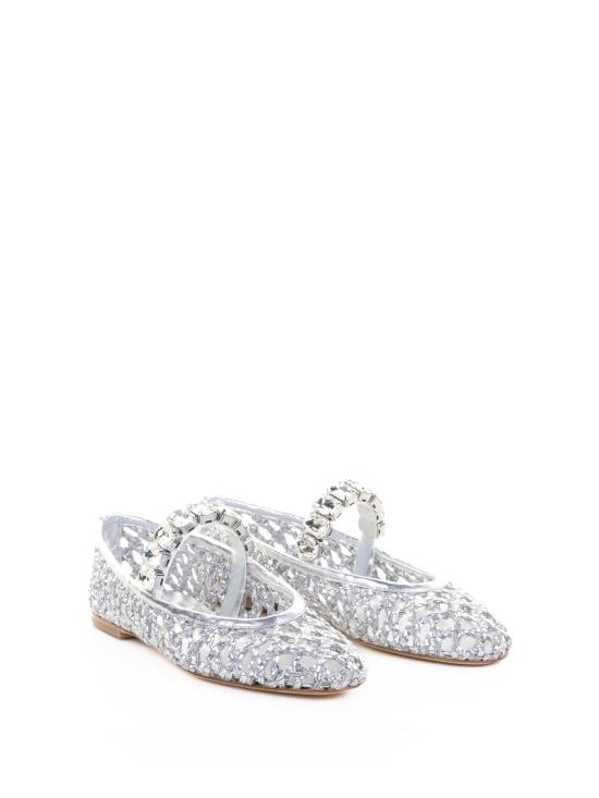 25SS 카사데이 플랫 슈즈 1A290J0101C28019700ARGENTO SILVER - CASADEI