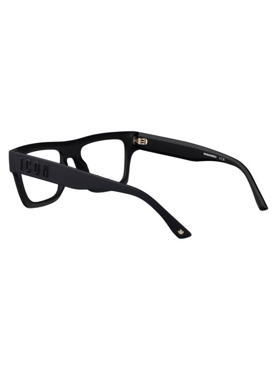 25SS 디스퀘어드2 안경 ICON 0023 003 MATTE BLACK - DSQUARED2
