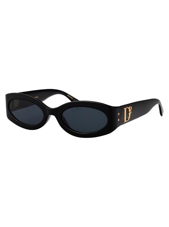 25SS 디스퀘어드2 선글라스 D2 0150GS 807 BLACK - DSQUARED2