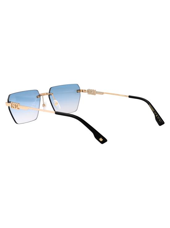  디스퀘어드2 선글라스 D2 0102S LKS GOLD BLUE - DSQUARED2