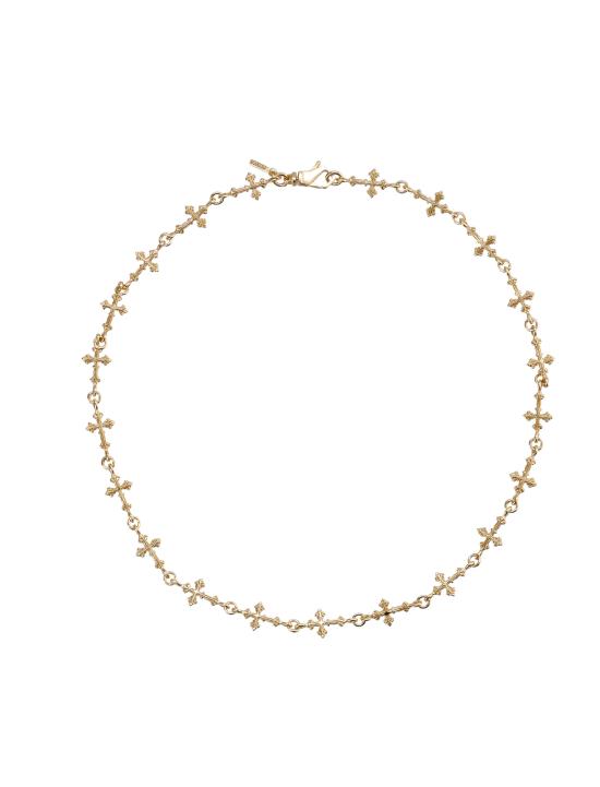 25SS 엠마누엘레 비꼬끼 네크리스 SFCN8GSILVER GOLD