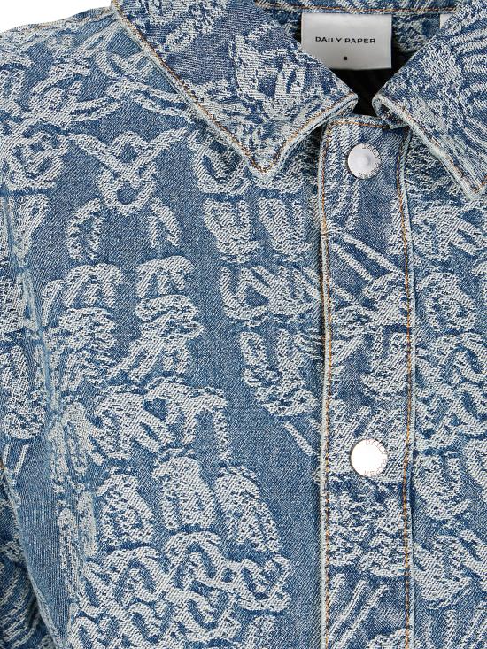 25SS 데일리 페이퍼 셔츠 2513092 MEDIUM BLUE - DAILY PAPER