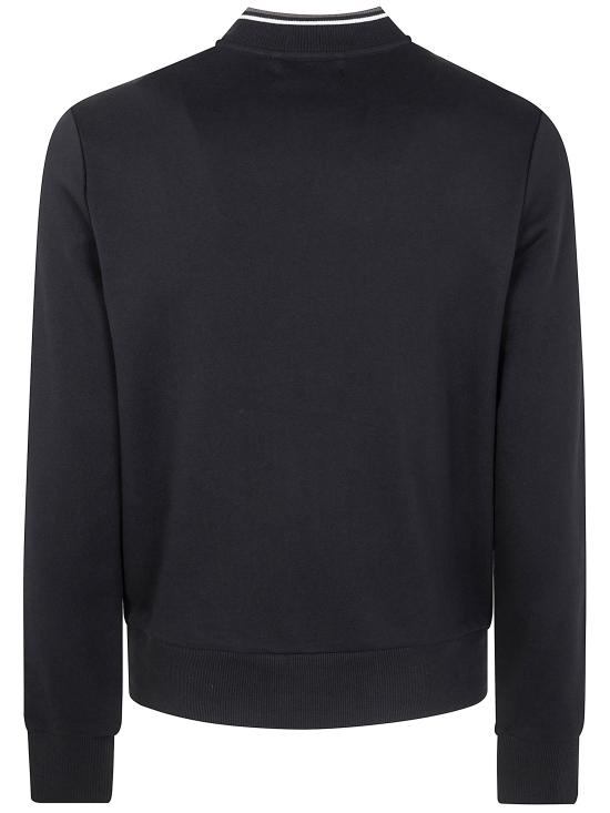 25SS 프레드페리 집업 니트 J7504096 184 BLACK - FRED PERRY