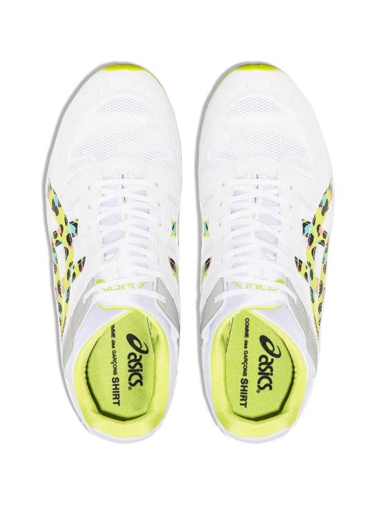  꼼데가르송 셔츠 X 아식스 스니커즈 K100 YELLOW - COMME DES GARCONS SHIRT X ASICS