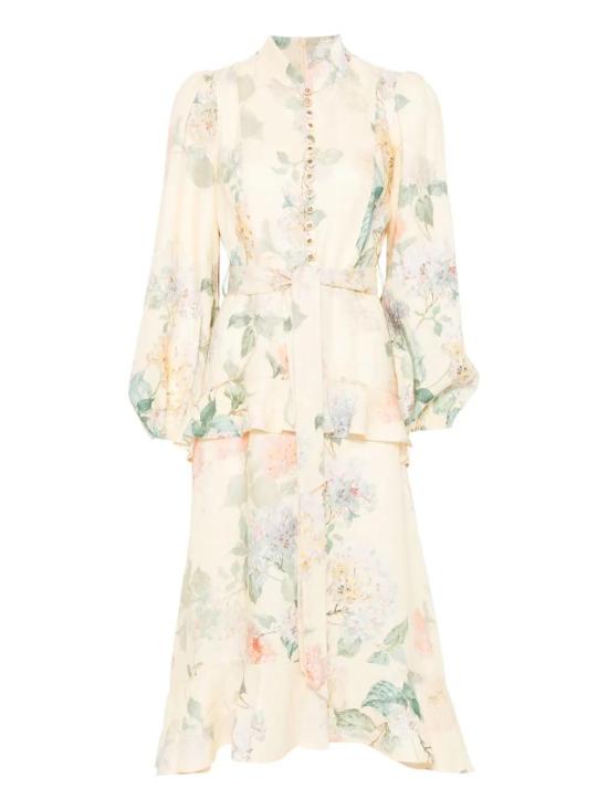 25SS 짐머만 롱 원피스 4276DS251 LMNHYD YELLOW