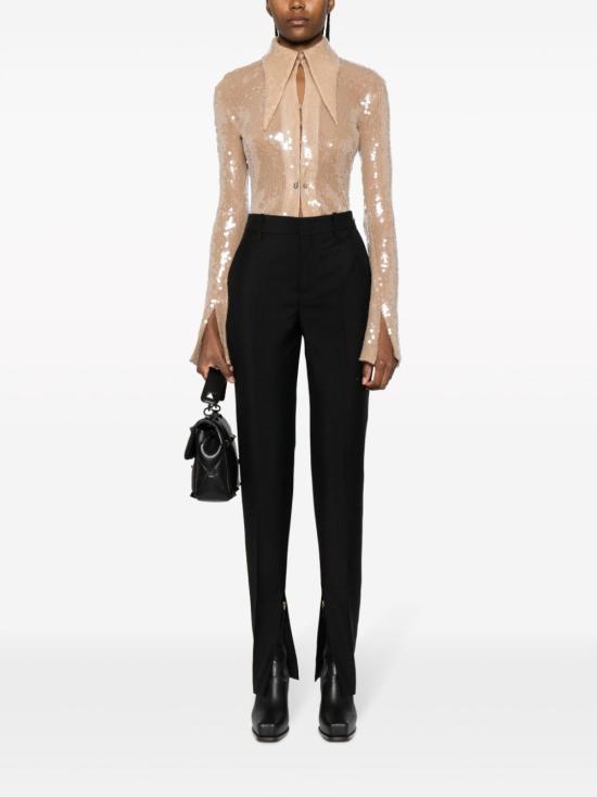  구찌 스트레이트 팬츠 769973 Z592B1000 BLACK - GUCCI