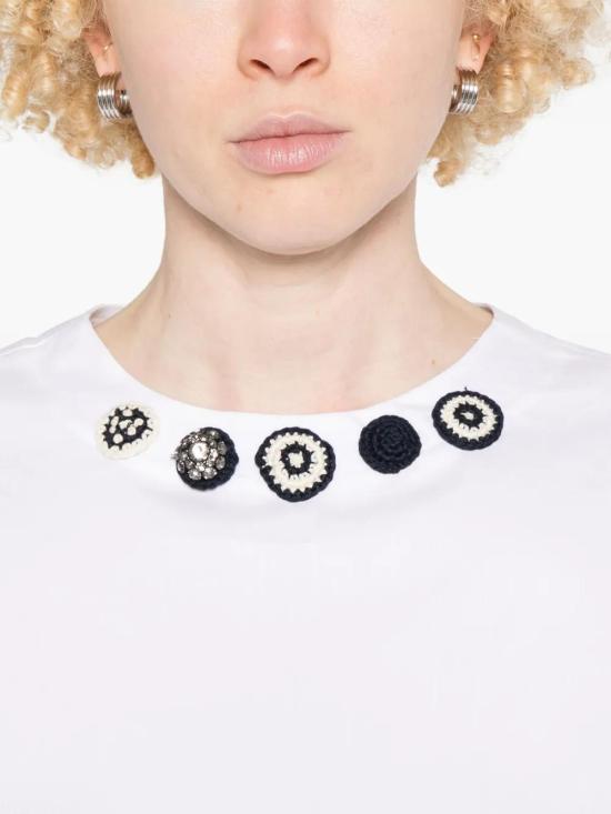  에스막스마라 반팔 티셔츠 2519111011600 156069 WHITE - 'S MAX MARA