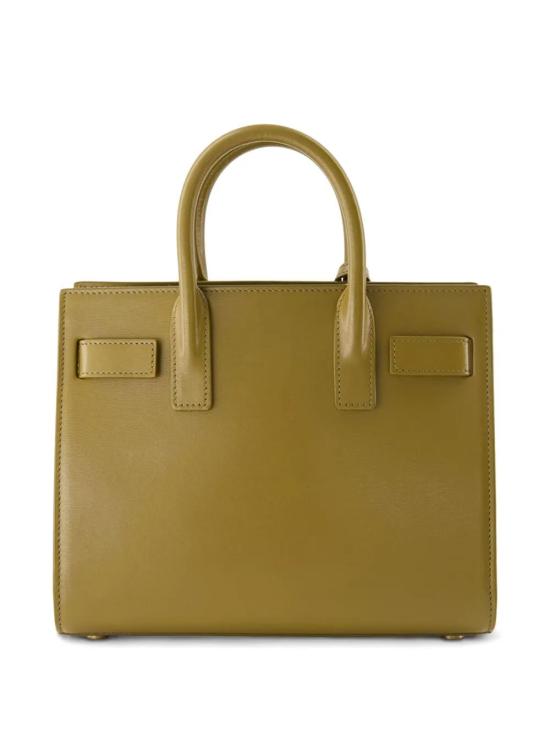  생로랑 스무스 레더 클래식 삭 드 주르 나노 392035 02G9W3591 GREEN - SAINT LAURENT