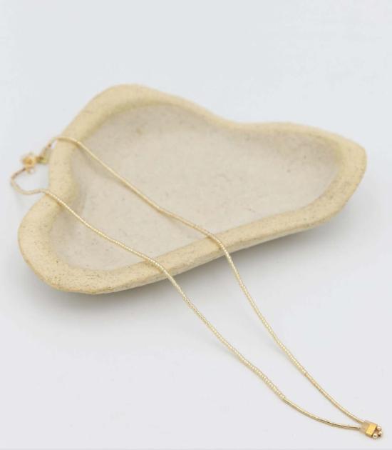  이보나 루디가 디자인 목걸이/팬던트 피닉스 올 비즈 숏 네크리스