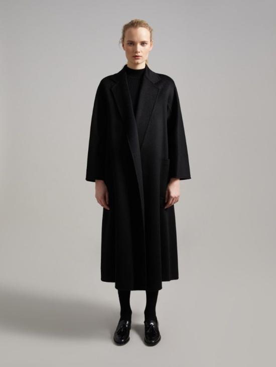 25FW 막스마라 루드밀라 캐시미어 코트  2521016051600004 BLACK - MAX MARA