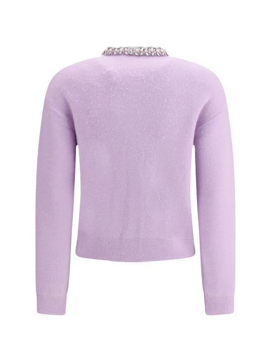 25FW 셀프 포트레이트 가디건 PF25085CL LILAC - SELF PORTRAIT