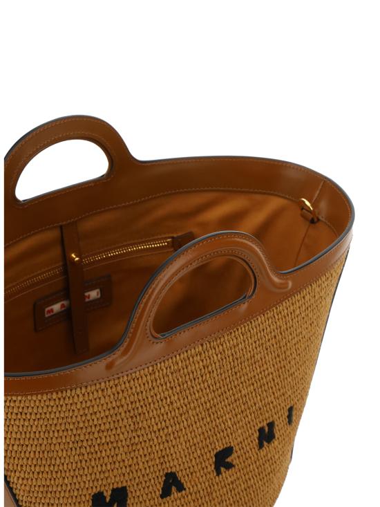 26SS 마르니 토트백 BMMP0068Q0P3860 00M50 BROWN - MARNI