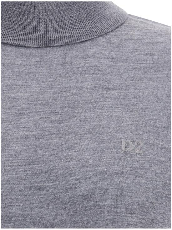 25FW 디스퀘어드2 터틀넥 S74HA1440S18310 859 GREY - DSQUARED2
