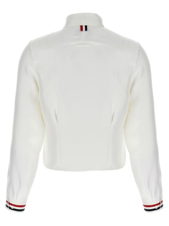 25FW 톰브라운 블라우스 FLL192GF0780100 White - THOM BROWNE