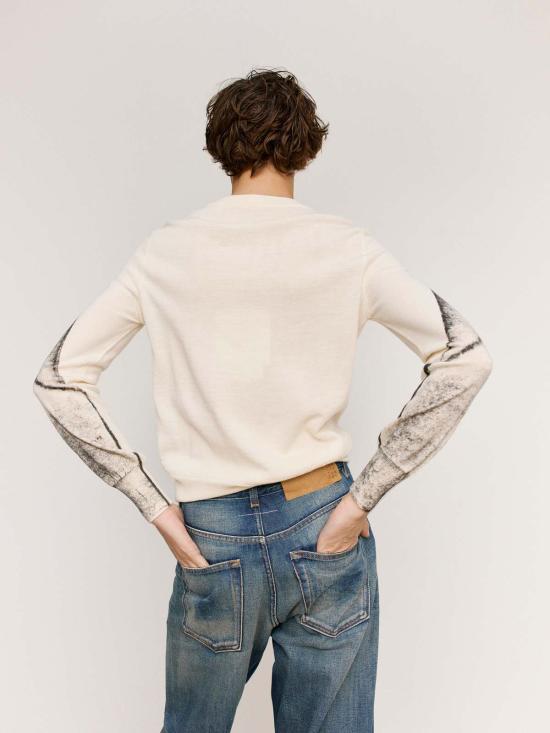  MM6 메종마르지엘라 스웨터 Mm6 메종 마르지엘라 V넥 - MM6 MAISON MARGIELA