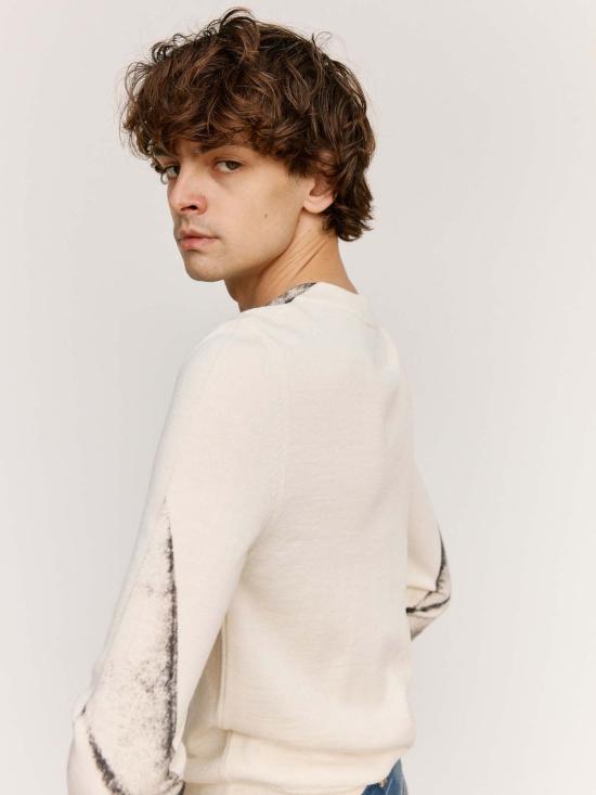  MM6 메종마르지엘라 스웨터 Mm6 메종 마르지엘라 V넥 - MM6 MAISON MARGIELA