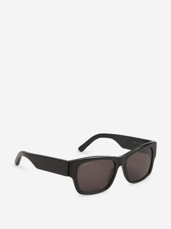 26FW 발렌시아가 맥스 스퀘어 Af 선글라스 725243 T0039 1000 BLACK DOM - BALENCIAGA