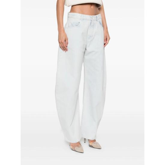 25FW 알라이아 데님 팬츠 AA9P1215D005B 523 BLUE - ALAIA