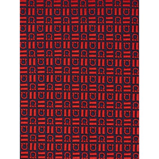 25FW 살바토레 페라가모 넥타이 351267 0784500 RO BL RED BLUE - SALVATORE FERRAGAMO
