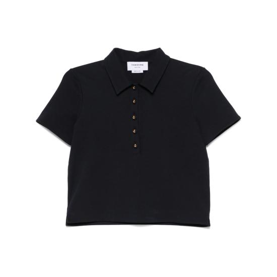 25FW 톰브라운 폴로 티셔츠 FJP111A J0215 415 BLUE