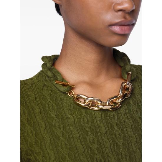 25FW 파코라반 긴팔 티셔츠 25AMPU049 ML0320 P303 GREEN - PACO RABANNE