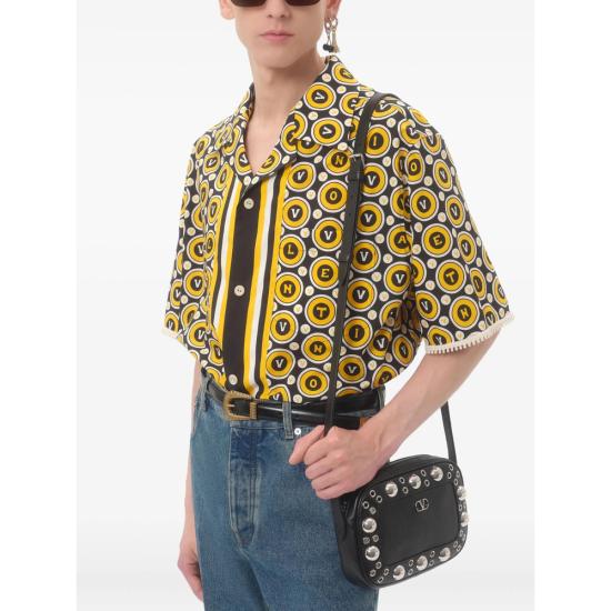 25FW 발렌티노 가라바니 숄더백 7Y2B0R74MJL 0NO BLACK SILVER