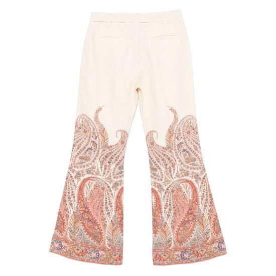 25FW 짐머만 플레어 팬츠 3235PSS251 CREPA NEUTRALS - ZIMMERMANN